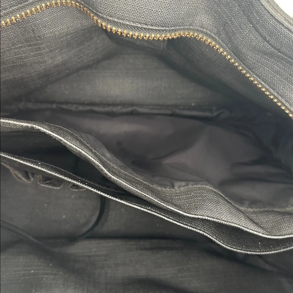 Dagne Dover Elegant Black Legend Signature Tote Bag